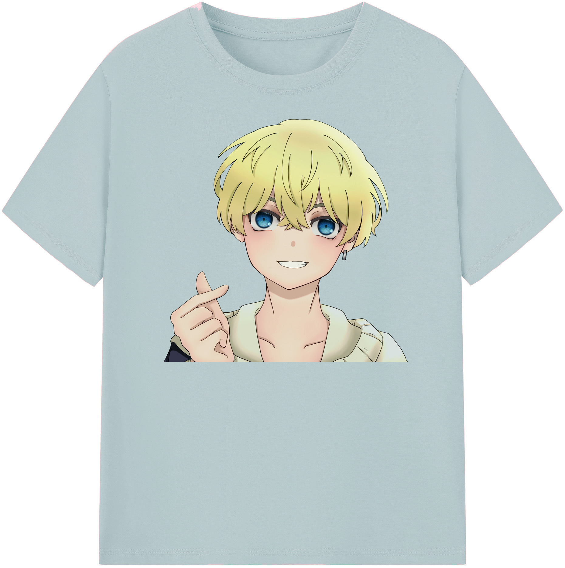 （画像用） 東京リベンジャーズ Tokyo Revengers 綿100％半袖Tシャツ（フロントプリント）